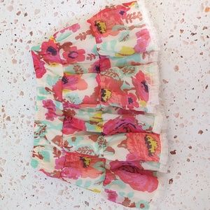 Genuine Kids | Sheer Flouncy Floral with 3 Tulle Ruffles | 4T